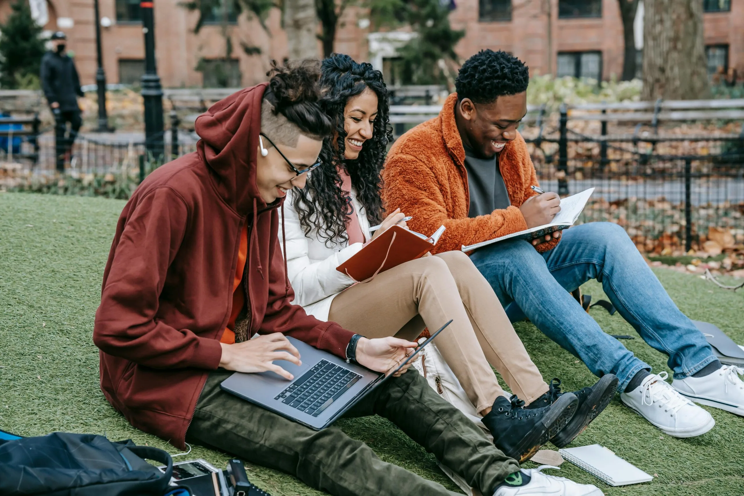 Student completing assignment after avoiding common referencing mistakes