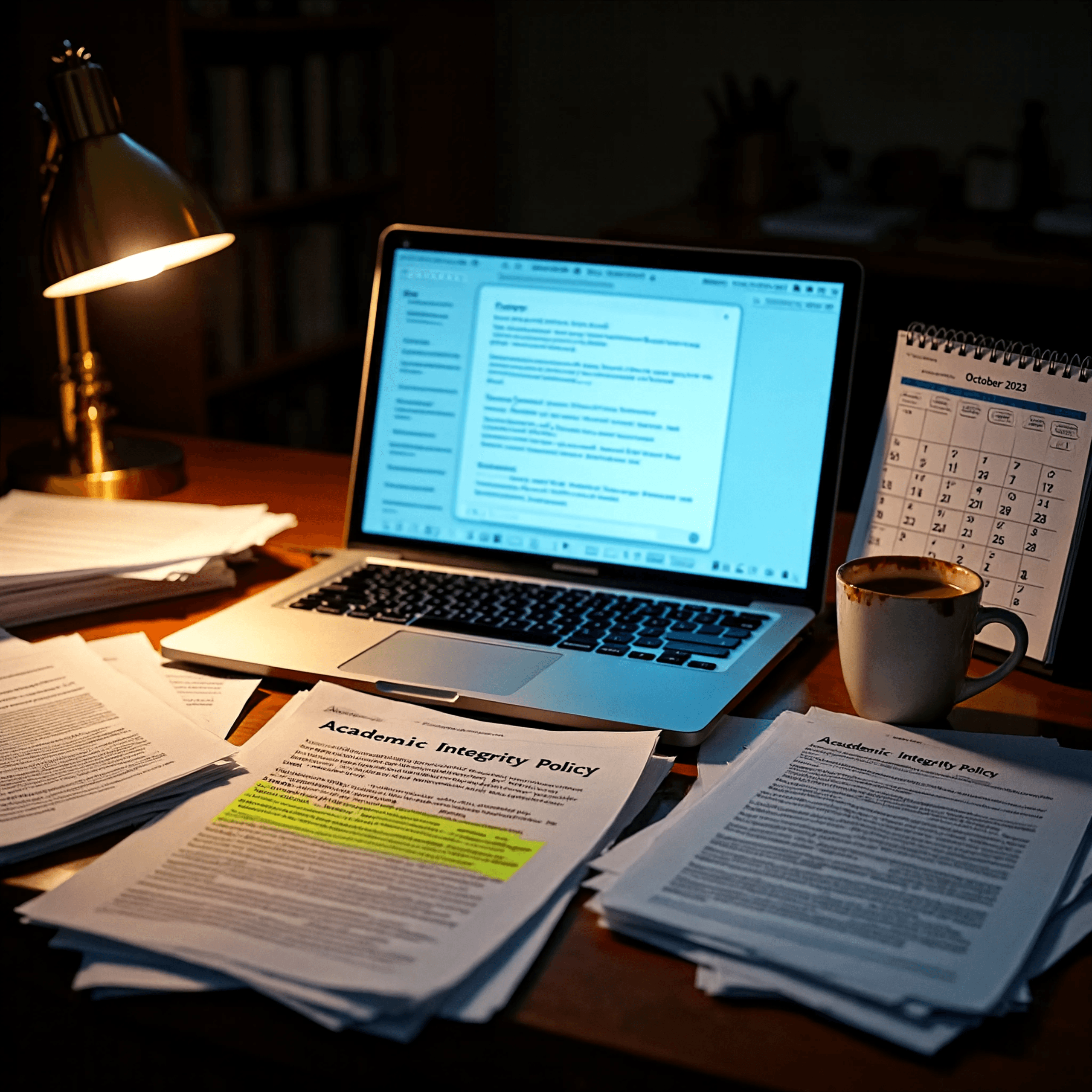 Australian universities AI policy timeline from 2023 ChatGPT panic through 2024 frameworks to 2026 structured enforcement