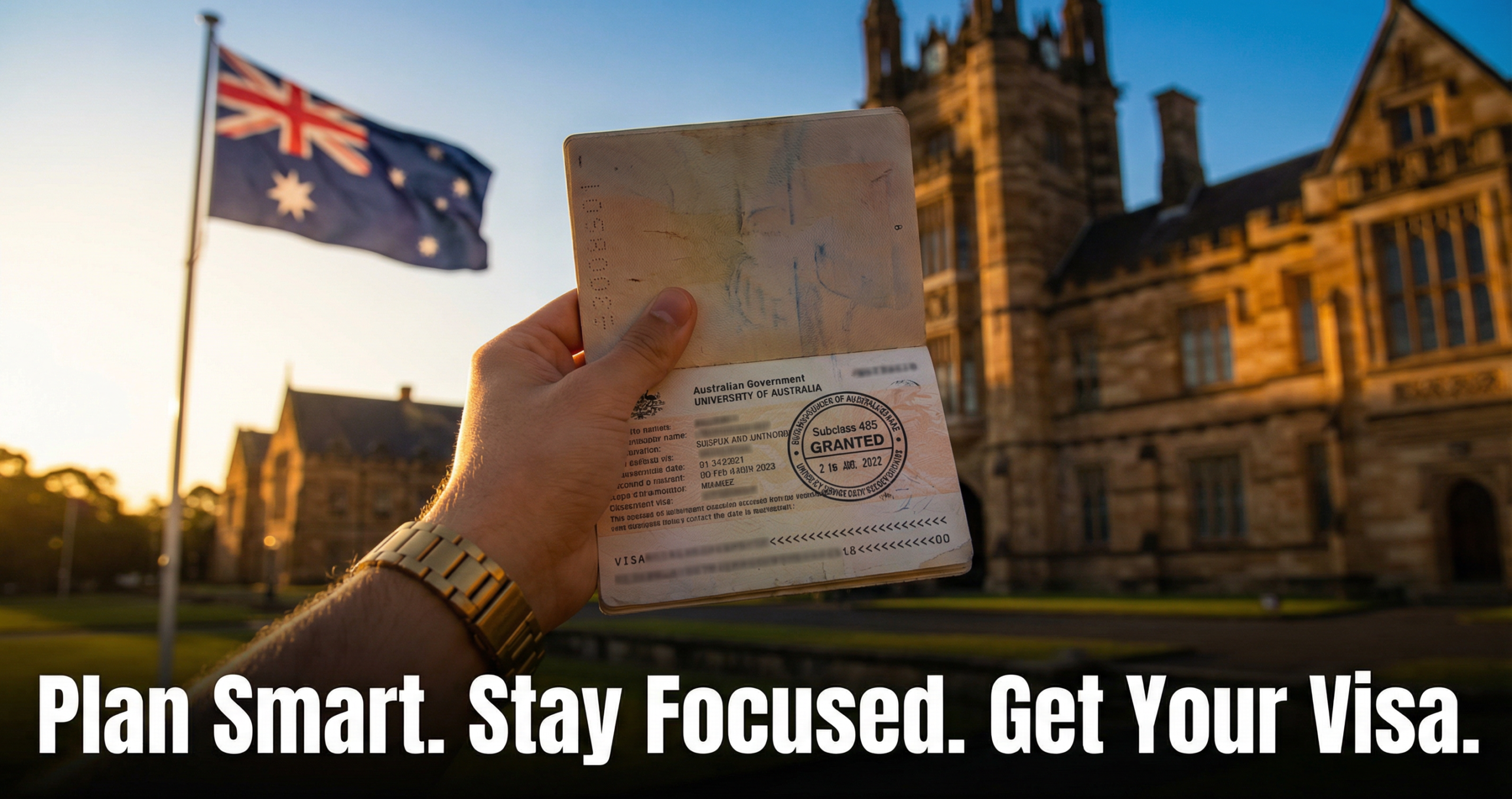 subclass 485 visa approved australia 2026 plan smart stay focused