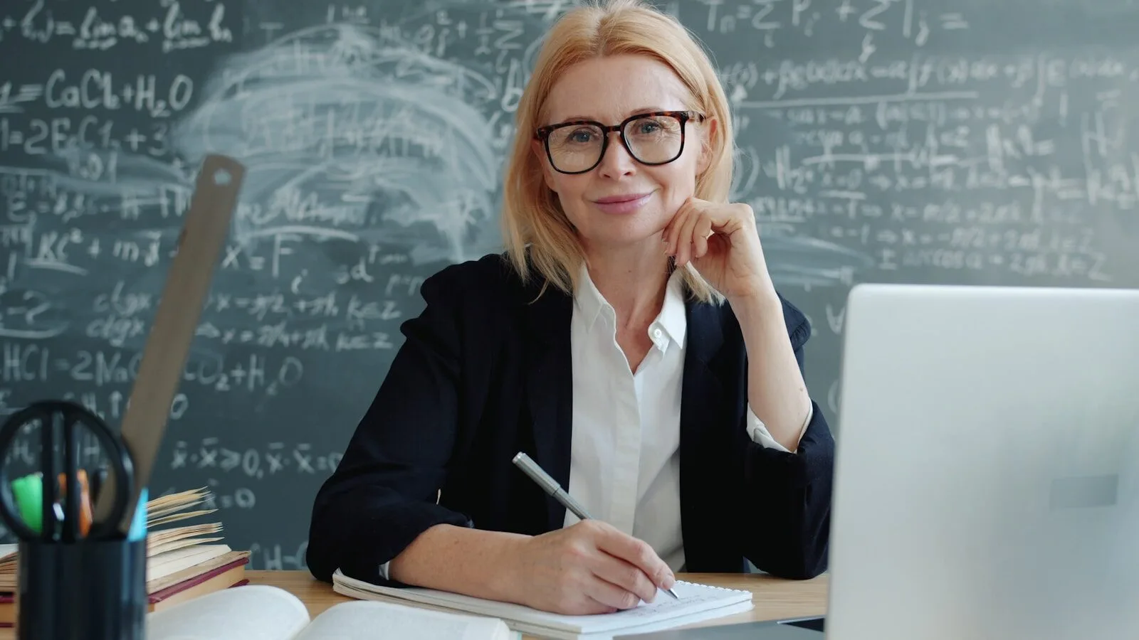 student receiving academic writing guidance for university assignment