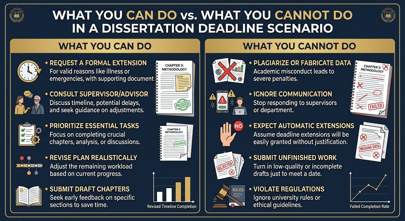 dissertation deadline close reality check