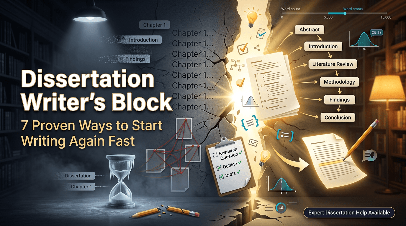dissertation writer’s block breaking into breakthrough with structured writing and progress