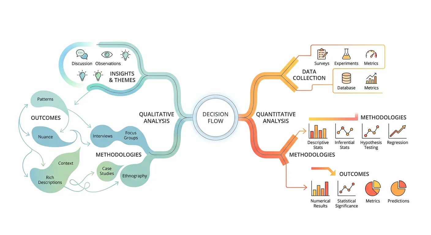 how to choose between qualitative and quantitative research