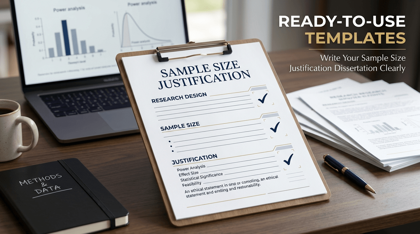 sample size justification dissertation example document