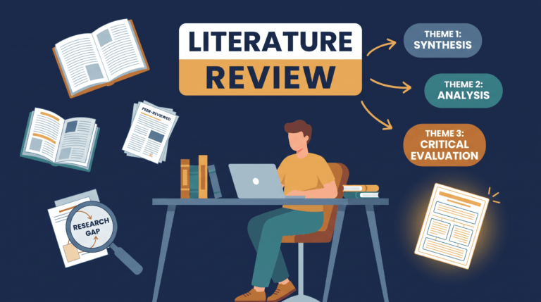 how to write a literature review step by step guide for university students