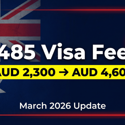 australia 485 visa fee hike 2026 international student