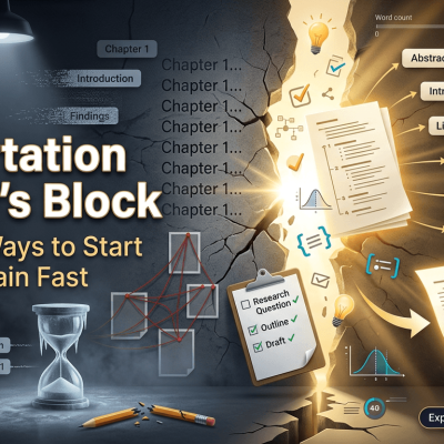 dissertation writer’s block breaking into breakthrough with structured writing and progress